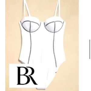 Brand New! Banana Republic White Bathing Suit